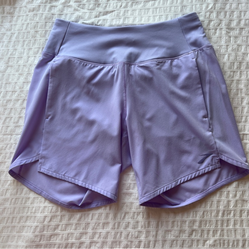 NWT Brooks Women's Chaser 7" Short in Violet Dash, XS - Picture 5 of 15